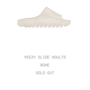 Yeezy Bone Slides Men’s Sz 11
